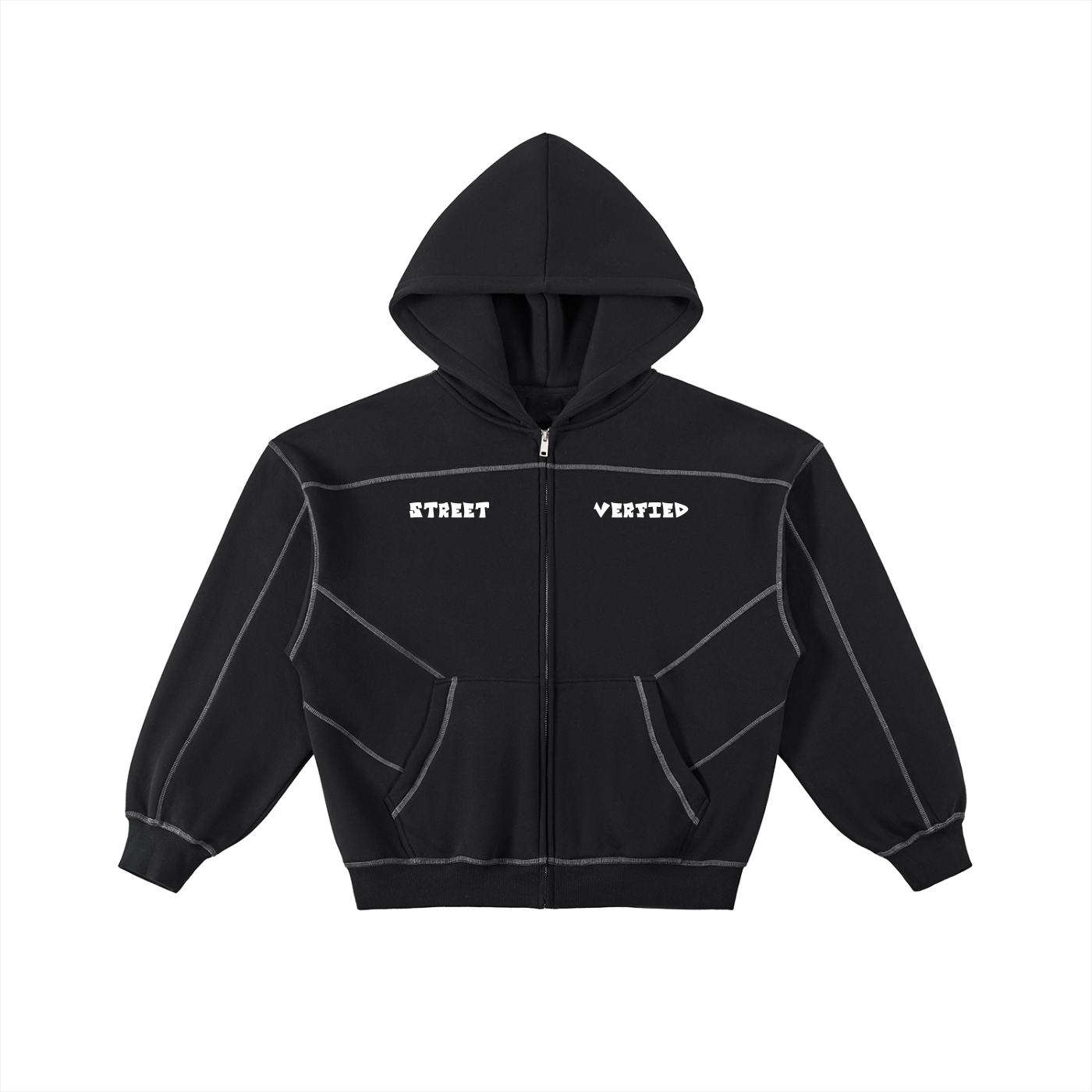 Street Verified  Zip Hoodie