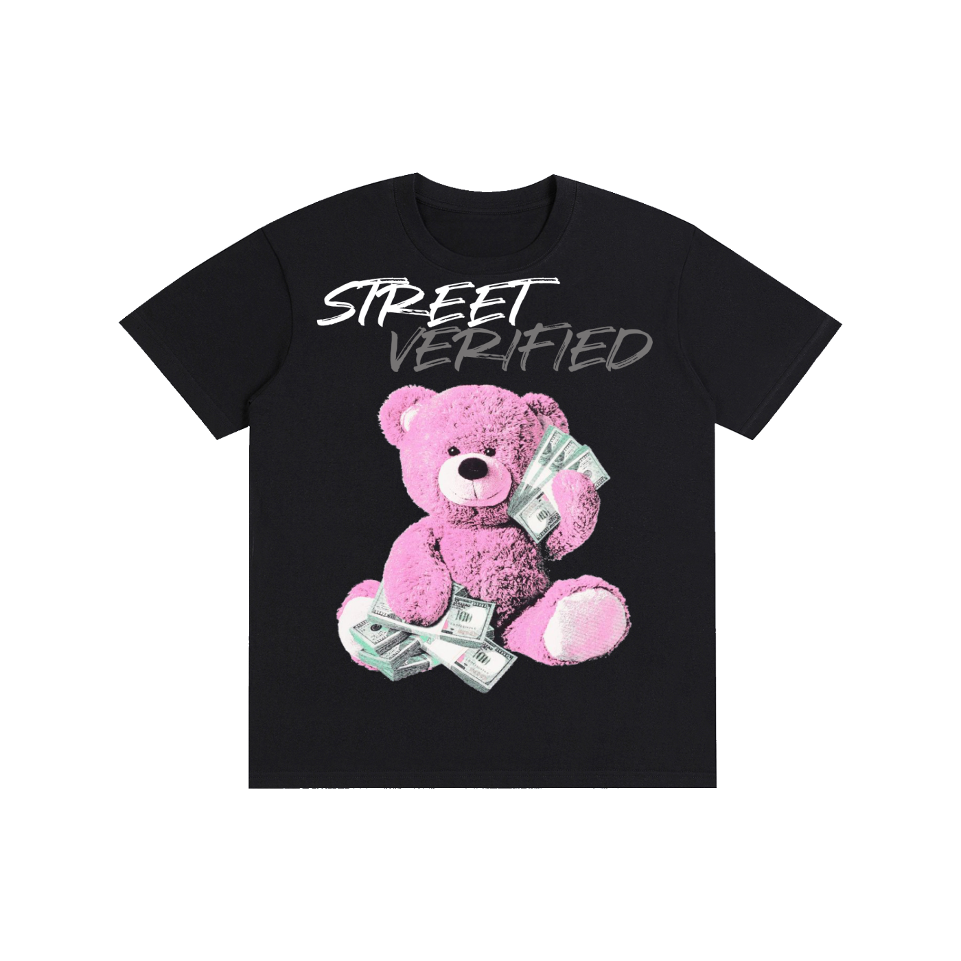 Street Verified “Pink Money Bear” T-Shirt